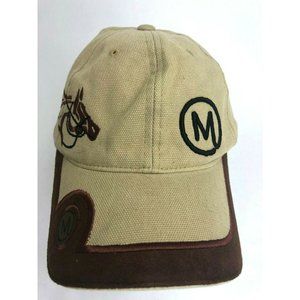 Maverick Chuckwagon Racing Team Hat Embroidered Adjustable Rodeo Brown